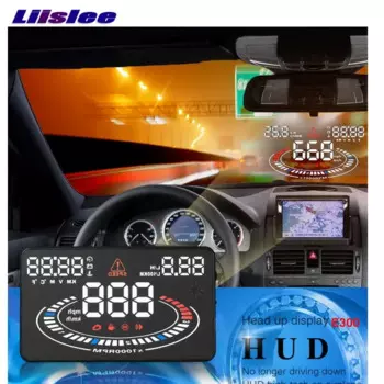 Автомобильный HUD Дисплей для Fiat Scudo для Peugeot Expert для Toyota ProAce AUTO Saft проектор для вождения экрана лобовое стекло