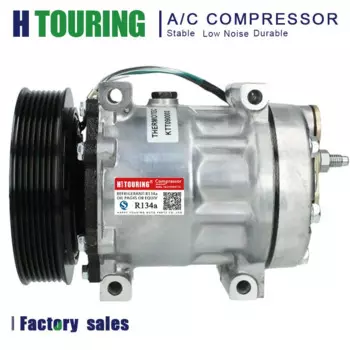 Автомобильный Компрессор кондиционера 1864126R 1685170R 1458999 SD8231 1685170 SD7H15 PV7 24 В для Volvo FH 12 FH 16 FL 12, 1685170
