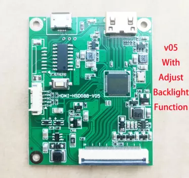 Автомобильный контроллер платы управления для IPS LCD HSD088IPW1 USB 5V Mipi к HDMI (совместим) 480*1920