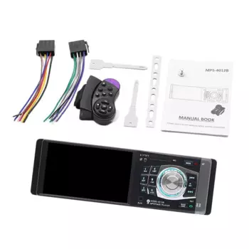 Автомобильный MP5 MP3-плеер Bluetooth стерео радио FM/AUX/USB Зеркало 1DIN