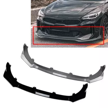 Автомобильный передний бампер, спойлер, сплиттер, комплект для кузова Kia Stinger GT 2018 2019 2020 2021 2022 2023