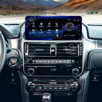 Автомобильный радиоприемник 10,25 дюйма для Lexus GX400 GX460 2010-2019, автомобильный стереопроигрыватель Carplay, автомобильный мультимедийный плеер, беспроводная GPS-навигация, 8 ядер, 4-64 Гб