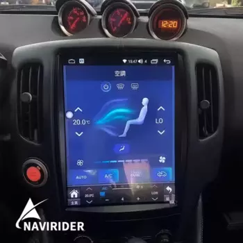 Автомобильный радиоприемник 12,1 дюйма для Nissan 370Z 2009-2021 мультимедийный видеоплеер стерео Авто GPS навигация Carplay DSP 4G Android 13 экран