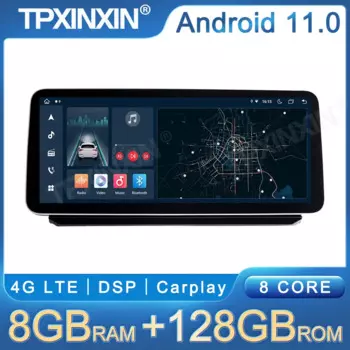 Автомобильный радиоприемник 12,3 дюйма для Toyota Levin Corolla 18-22 1Din Android Восьмиядерный автомобильный стерео GPS-навигатор плеер QLED экран Carplay