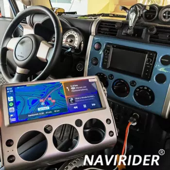Автомобильный радиоприемник 12,3 дюйма для Toyota FJ Cruiser J15 2006-2020, Android, GPS-навигация, автомобильная аудиосистема, мультимедийный видеоплеер BT, все в одном