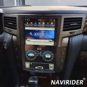 Автомобильный радиоприемник 13,6 дюйма для LEXUS LX570 2007-2015 Android11, сенсорный экран, мультимедийный плеер, GPS-навигация, Wi-Fi, инструменты в подарок