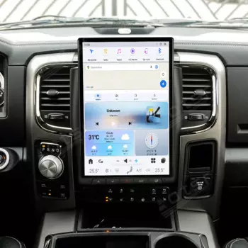 Автомобильный радиоприемник 14,4 дюйма для Dodge RAM 2013, 2014, 2015, 2016, 2017, 2018, DVD, мультимедийный плеер, стерео, автомобильный GPS-навигатор, блок Carplay, 4G, Wi-Fi