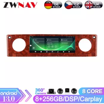 Автомобильный радиоприемник 8,8 дюйма для Rolls Royce Phantom 2004 - 2012 Android 13 Carplay Автомобильная Мультимедийная навигация Авто Аудио Стерео GPS плеер