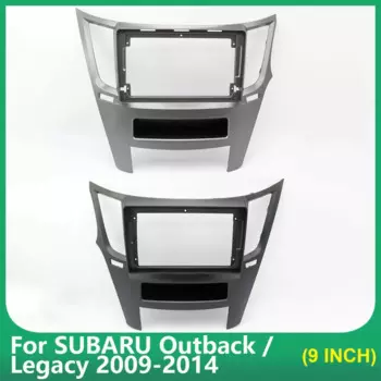 Автомобильный радиоприемник 9 дюймов Fascia ДЛЯ SUBARU Outback/Legacy, автомобильный стерео аудио плеер, DVD панель, комплект приборной панели, лицевая панель