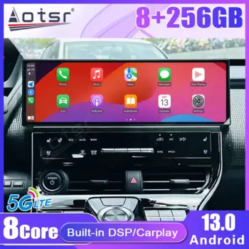 Автомобильный радиоприемник, экран 14,9 дюйма, Android13 для TOYOTA BZ4X 2022-2024, автомобильный GPS-навигатор, автомобильный стерео, Carplay, головное устройство, мультимедийный плеер