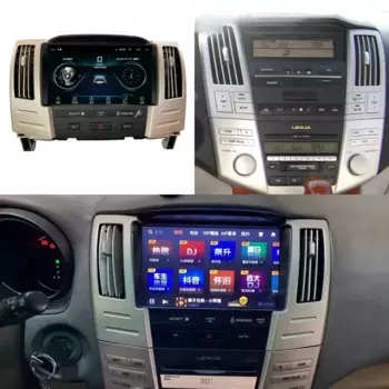 Автомобильный радиоприемник Android13, мультимедийный плеер с GPS-навигацией для Lexus RX RX300 RX330 RX350 RX400H 2003-2009 Carplay, стерео, 4G, головное устройство