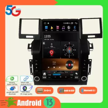 Автомобильный радиоприемник Carplay Android13, GPS, автомобильные аксессуары, автомобильный радиоприемник для Range Rover Sport L320 2005 2006 2007 2008 2009