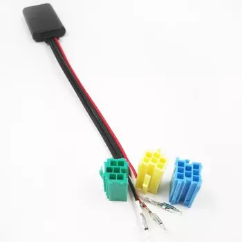 Автомобильный радиоприемник DIY Blueooth модуль DIY MINI ISO 6Pin 8Pin Bluetooth AUX адаптер для Volkswagen Fiat, Renault