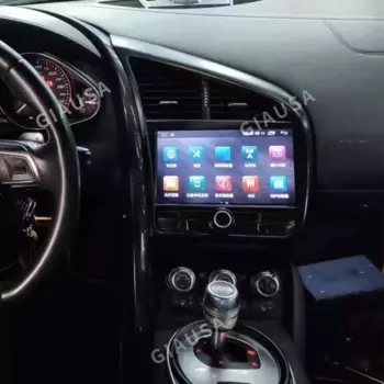 Автомобильный радиоприемник для Audi R8 2007-2014 CarPlay Android13 авто автомобильный мультимедиа Bluetooth 4G GPS WIFI стерео навигация