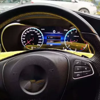 Автомобильный радиоприемник для Mercedes Benz GLC W204 W205 X253 08-18, ЖК-дисплей, цифровой кластер, приборная панель, панель, кабина, спидометр