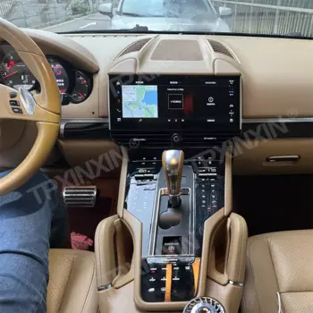 Автомобильный радиоприемник для Porsche Cayenne 2010-2017, мультимедийный плеер 2024 поколения, обновленный CarPlay Android GPS Navi, цифровой кластер, передняя панель