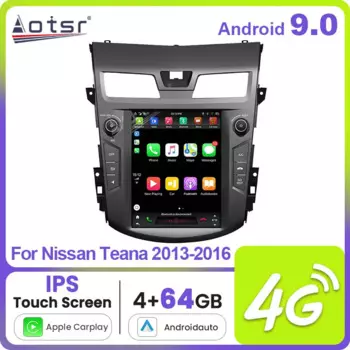 Автомобильный радиоприемник GPS для Nissan Teana 2013-2016 мультимедийный плеер Android автомобильное аудио стерео головное устройство Carplay DSP