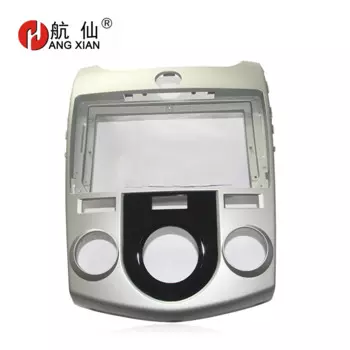 Автомобильный радиоприемник HANGXIAN, 2 din, рамка для KIA Forte 2009, ручной кондиционер, автомобильный DVD-плеер, панель, комплект приборной панели, рамка для установки