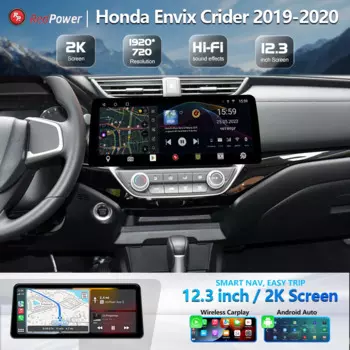 Автомобильный радиоприемник Redpower 12,3 дюйма для Honda Envix Crider 2019-2020, мультимедийный плеер с экраном, GPS, Android 10, навигация CarPlay DSP