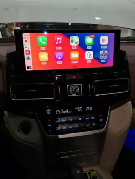 Автомобильный радиоприемник с большим экраном 8 + 128 Android11 HD для Toyota Land Cruiser 200 2016-2020 GPS Navi мультимедийный плеер Carplay стерео приемник