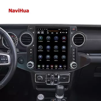 Автомобильный радиоприемник, стерео для Jeep Gladiator Wrangler Rubicon 2018-2021, автоматический вертикальный экран, Android DVD-плеер, Многофункциональный монитор