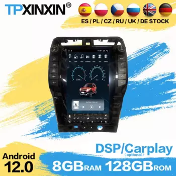 Автомобильный радиоприемник Tesla, стереоприемник Android 12 для Toyota 4runner 2005 2006 2007 2008 2009 2010-2019 GPS, автомобильный мультимедийный DSP