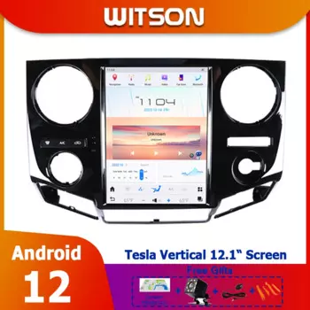 Автомобильный радиоприемник WITSON для Ford F250 F350 F450 F650 2009-2012, медиаплеер типа tesla, вертикальный 12,1-дюймовый экран, 8-ядерный 4G 64G