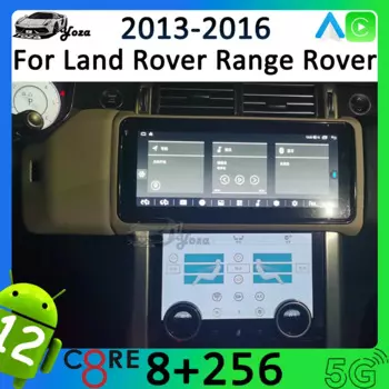 Автомобильный радиоприемник Yoza Carplay для Land Rover Range Rover 2013-2016 Android11, сенсорный экран, мультимедийный плеер, GPS-навигация, стерео, Wi-Fi