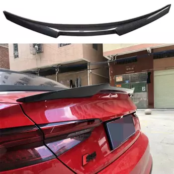Автомобильный спойлер для Audi A5 B8 B8.5 8TA 8T3 Sportback/Coupe M4 Стиль из натурального углеродного волокна задний спойлер крыло багажника 2007-2017