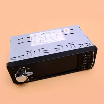 Автомобильный стерео-радиоприемник MP5, 4,1 дюйма, 1Din, FM, AUX, USB, Bluetooth, 12 В постоянного тока