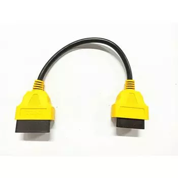 Автомобильный удлинитель OBD2 на 16 контактов, 30 см, 13 см