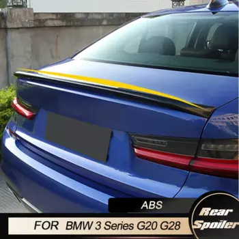 Автомобильный задний спойлер для багажника крылья для BMW 3 серии G20 G28 G80 M3 седан 2019-2023 задний спойлер крышка багажника губа ABS глянцевый черный