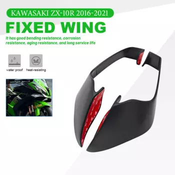 Аксессуары для мотоциклов обтекатель боковое фиксированное крыло для Kawasaki ZX-10R ZX10R ZX 10R 2016-2021 Aerodynamic Winglet Cowl