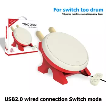 Аксессуары для видеоигр контроллер ABS USB Taiko No Tatsujin Master барабан Тайко игровые аксессуары для Nintendo Switch
