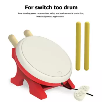 Аксессуары для видеоигр, контроллер барабана Taiko ABS USB Taiko No Tatsujin Master TNS-1867D Taiko No Tatsujin для Nintendo Switch