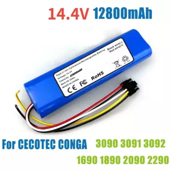 Аксессуары для замены CECOTEC CONGA 3090 3091 3092 1690 1890 Аккумулятор для робота-пылесоса Pack