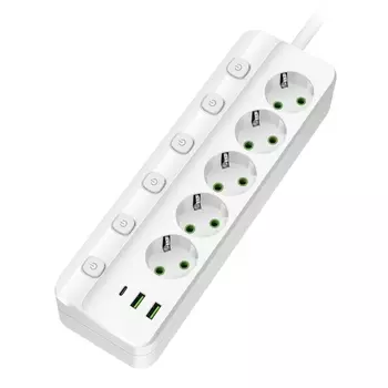 AYANJIN сетевой удлинитель 2/3/4/5-позиционный с USB