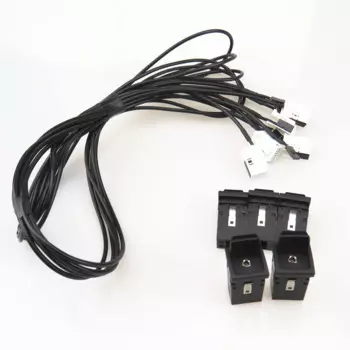 AZQFZ RCD510 вспомогательный интерфейс, кнопка переключения проводов, жгут проводов, Кабельный соединитель для VW Jetta 5 Rabbit Golf MK5 MK6 Scirocco 5KD 035 724 A