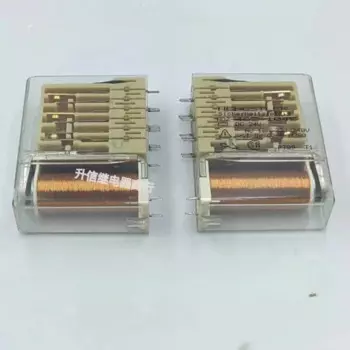 (Б/у) 1 шт./лот 100% оригинальное реле: реле безопасности HOZ-462-1045 24 в 10 А с 14 контактами