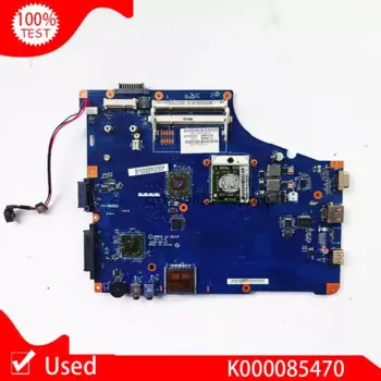 Б/у материнская плата K000085470 для ноутбука Toshiba Satalite L455D L450D, разъем S1 DDR2, Бесплатный ЦП