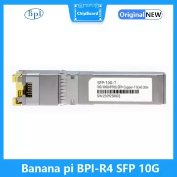 Банан Pi BPI-R4 SFP 10G-BX20-U и SFP 10G-BX20-D 20-километровый оптический модуль, применимый к фотографиям