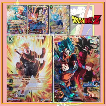 Bandai Dragon Ball hero Американская версия Сон Гоку Super Setronx Gogeta BT серии SPR коллекционные карты игрушка для мальчиков подарок на день рождения и Рождество