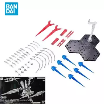 Bandai оригинальная рабочая модель RG плавник с эффектом воронки для Hi-V аниме Гундам Сборная модель PB игрушки подарки для детей