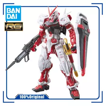 BANDAI RG 1/144 MBF-P02 Gundam Astray Red Frame Сборная модель экшн-игрушка фигурки подарки для детей