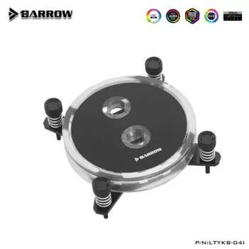 Barrow LRC2.0 RGB CPU кулер блока водяного охлаждения для Intel 115x1200