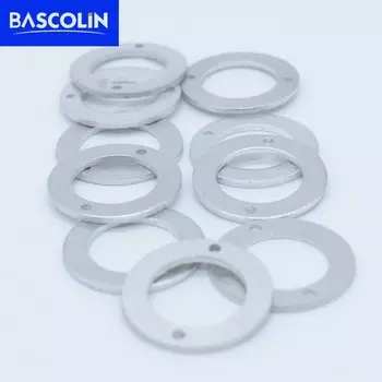 Bascolin Шайба форсунки 12x19x1 алюминиевые прокладки, утечка, шайба 12*19*1 для 4d56 4m40