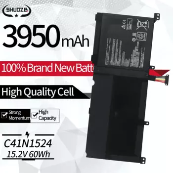 Батарейка C41N1524 X55LM2H для ASUS Zenbook Pro UX501JW UX501VW G501VW N501JW N501VW 15,2 V 60WH