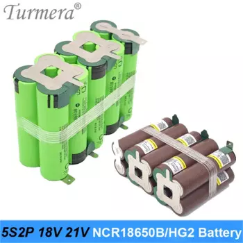 Батарея пакет 5s2p 18650 ncr18650b 6800 мАч hg2 6000 мА/ч, 18v 21v сварки Батарея пакет для отвертка шуры Батарея по индивидуальному заказу