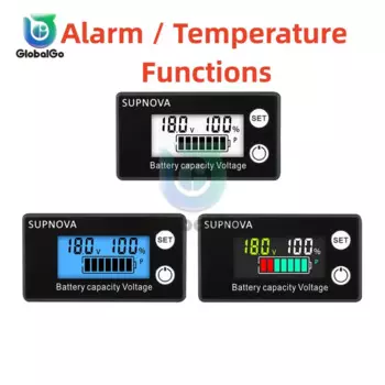 Вольтметр Aideepen Battery Capacity Indicator DC 8V-100V