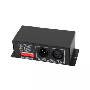BC-802-1809 DMX512 декодер для WS2811 WS2812B SK6812 TM1812 UCS1903 модуль светодиодных лент 5-24 В контроллер декодера DMX